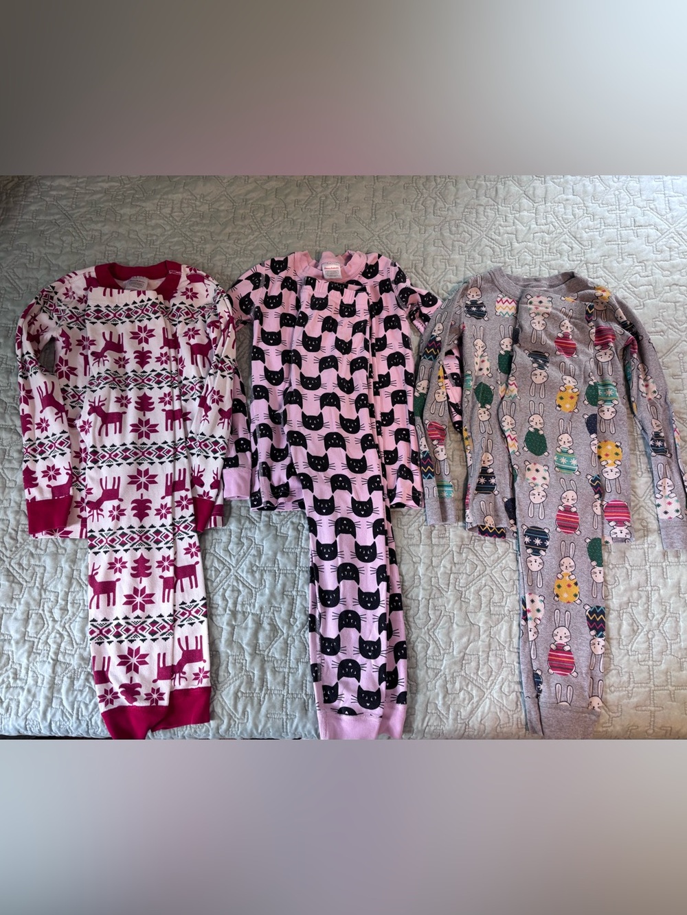 Hanna Andersson Holiday Pajama Bundle (Size 6-7/120 cm)